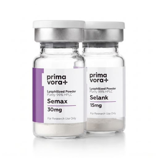 Semax 30mg + Selank 15mg Research Kit — Executive Stack (Cognitive Focus) Peptides