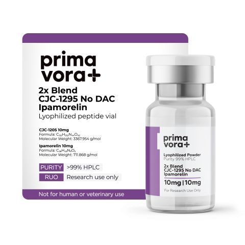 CJC-1295 w/o DAC + Ipamorelin 10mg/10mg Peptides - Thumbnail 1