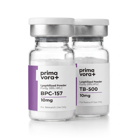 BPC/TB Matrix Signaling Research Combination — BPC-157 10mg + TB-500 10mg Peptides - Thumbnail