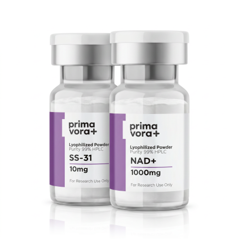 Cellular Aging & Senescence Research Kit — NAD⁺ 1,000mg + SS-31 10mg Peptides - Thumbnail