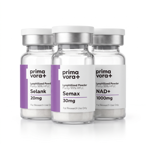 Neuro Elite Research Kit — Semax 30mg + Selank 20mg + NAD⁺ 1,000mg Peptides - Thumbnail