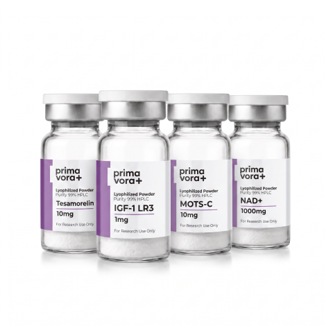 Project Alpha Research Kit — Tesamorelin 10mg + IGF-1 LR3 1mg + MOTS-C 10mg + NAD⁺ 1,000mg Peptides - Thumbnail
