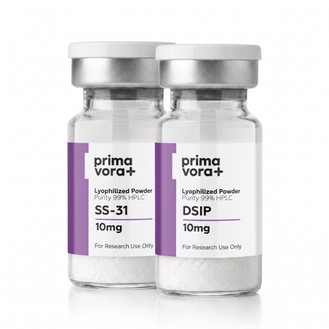 Matrix Signaling Research Kit — DSIP 10mg + SS-31 10mg Peptides - Thumbnail